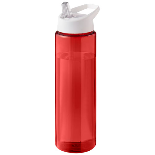 Bouteille sport personnalisable 850 ml Ocean Plastic H2O Active® Rouge / Blanc
